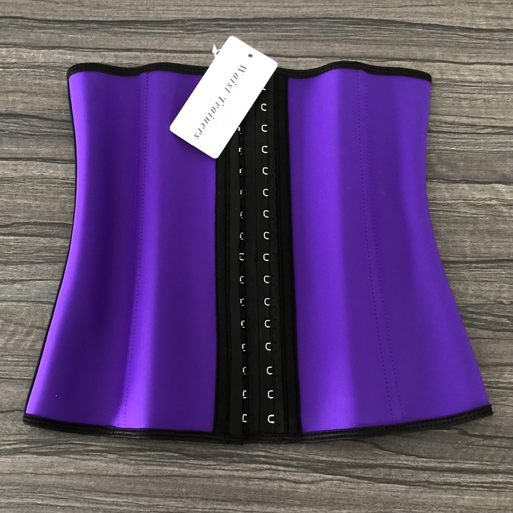 PURPLE WAIST TRAINER CORSET TRIMMER - M